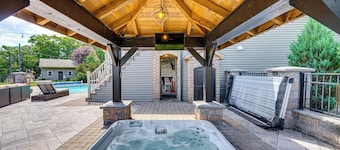 Pool, Hot Tub + Views: Spacious Danville Escape!