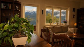 Fernseher, Kamin, Bücher