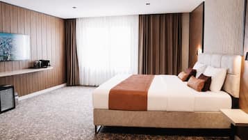 Premium-Zimmer, Stadtblick | Zimmersafe, Verdunkelungsvorhänge, Bügeleisen/Bügelbrett