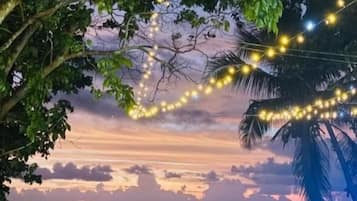Private beach nearby, white sand, beach massages