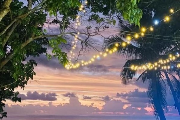 Private beach nearby, white sand, beach massages