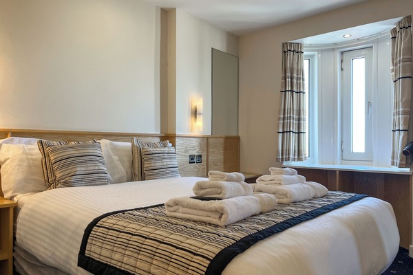 Double bedroom | QM11 Lakeland Suite - Queens Mansions, Bispham, near Blackpool