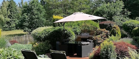 Ferienhaus | Balkon