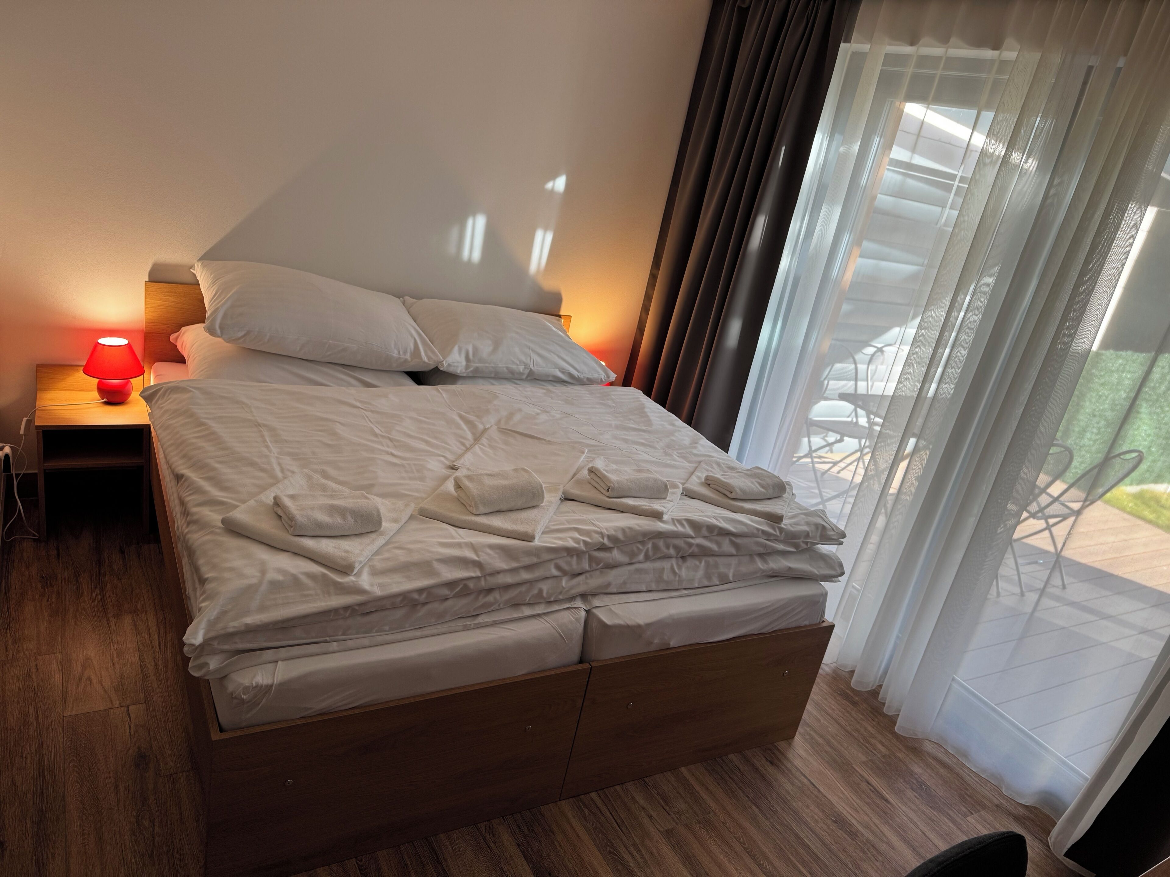 In-room safe, laptop workspace, blackout curtains, free WiFi