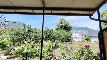 Blick auf den Garten