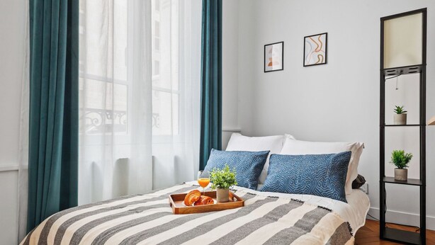 Studio trung tâm thành phố, 1 giường đôi và sofa giường, không hút thuốc