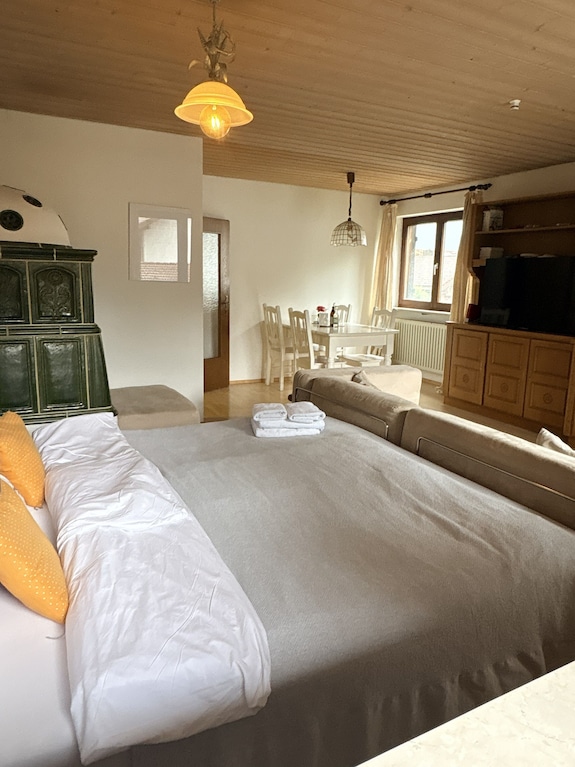 90 M² Alpenglück With Hotel Comfort: Use Of Sauna/whirlpool/breakfast Can Be Booked Additionally - Raubling