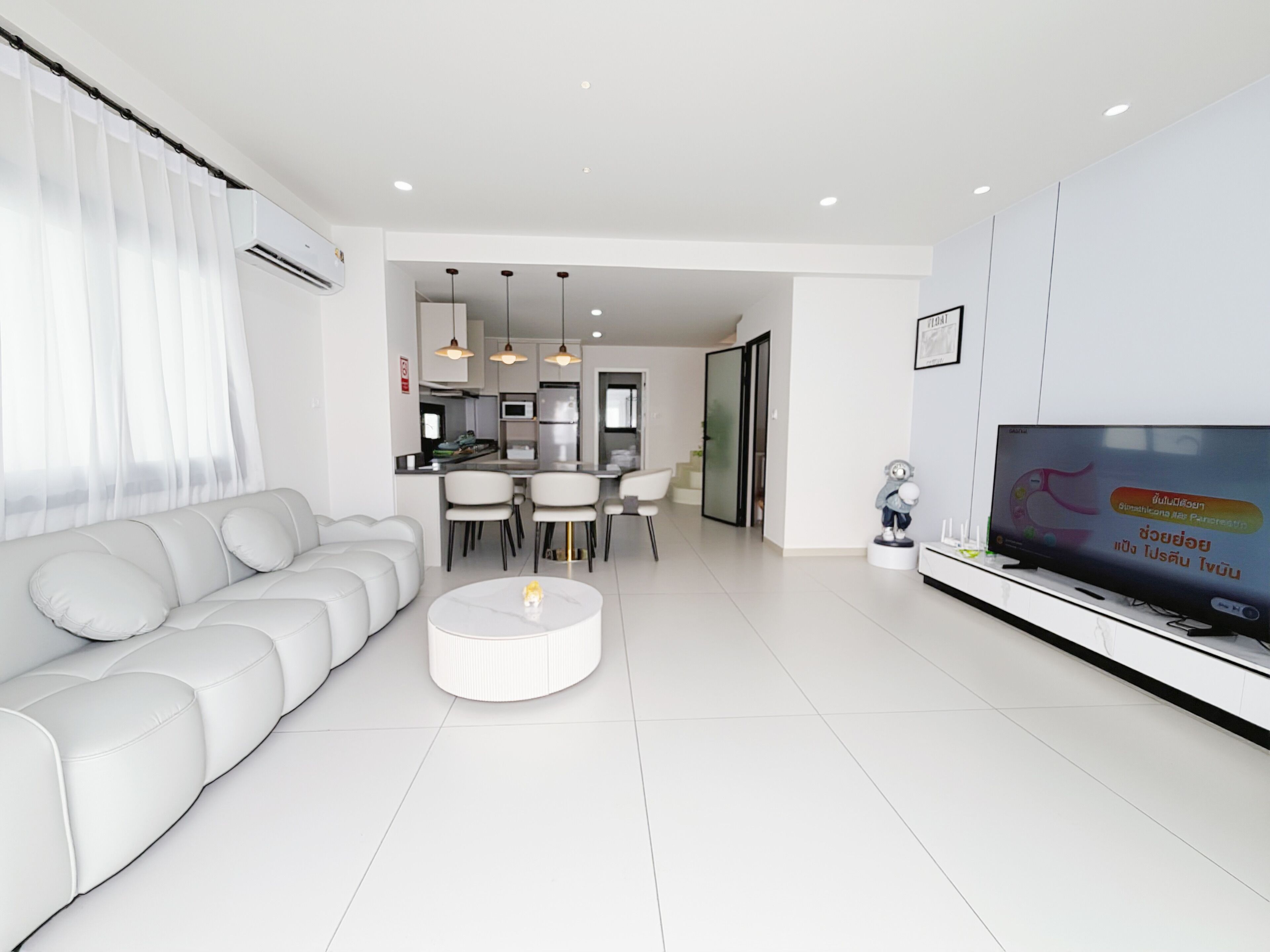 Familienvilla, 3 Schlafzimmer, eigener Pool | Wohnbereich