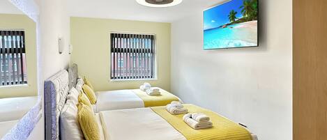 2 chambres, Wi-Fi gratuit, draps fournis