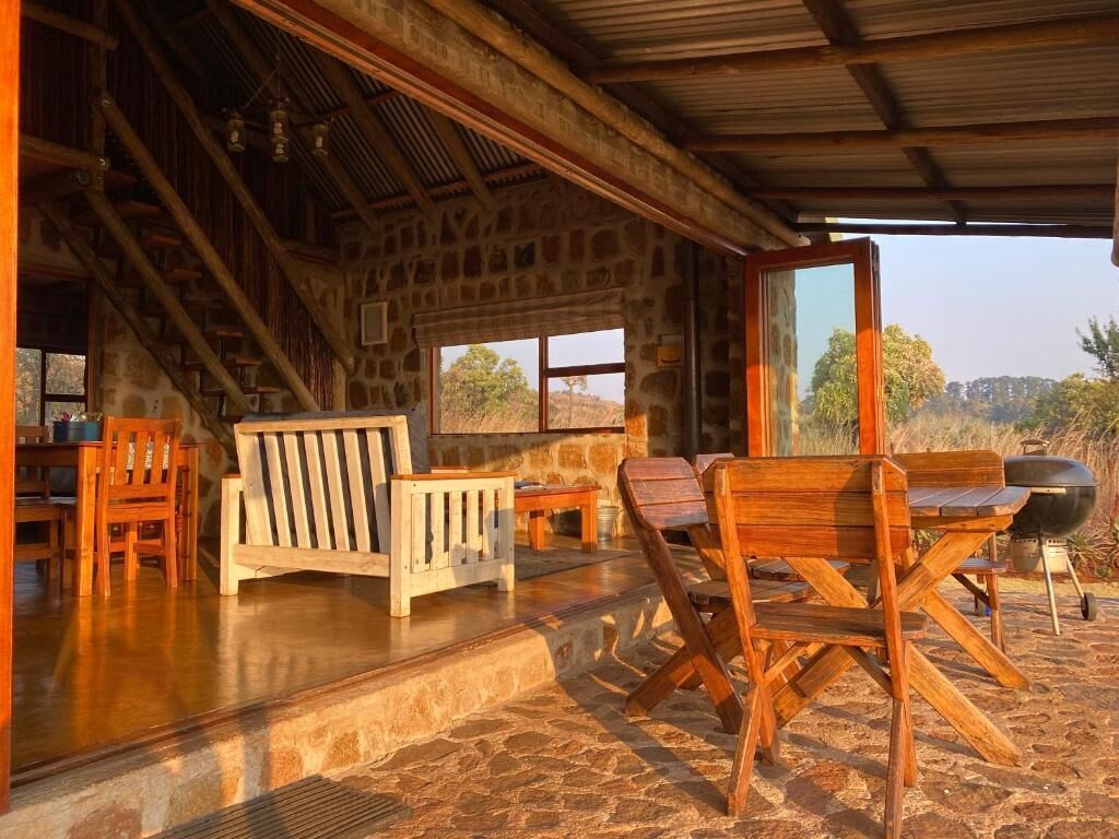 Bungalow - uteplats - sjöutsikt | Restaurang utomhus
