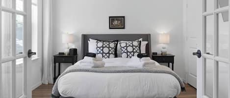 Iron/ironing board, travel cot, free WiFi, bed sheets