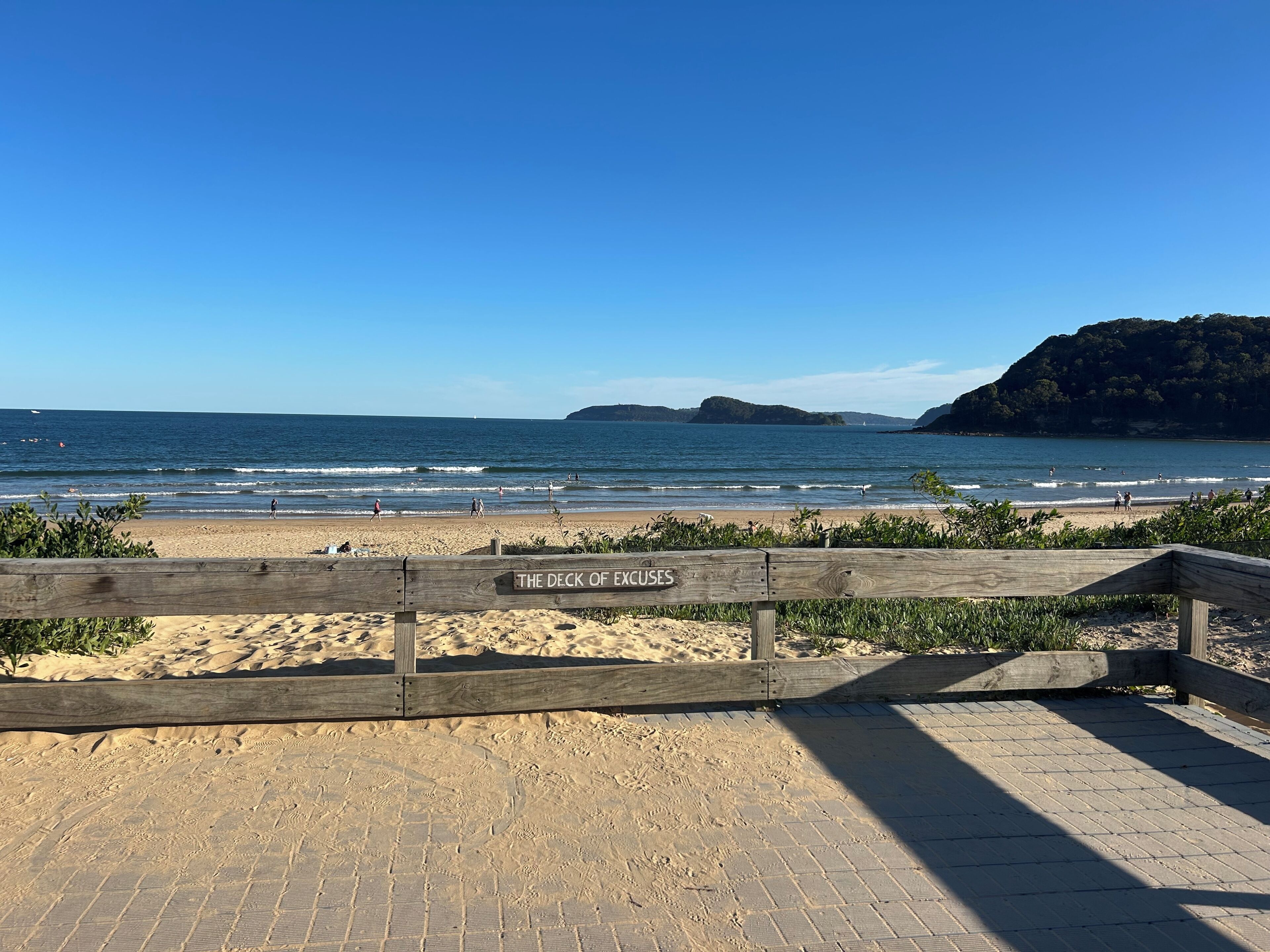 Beach nearby