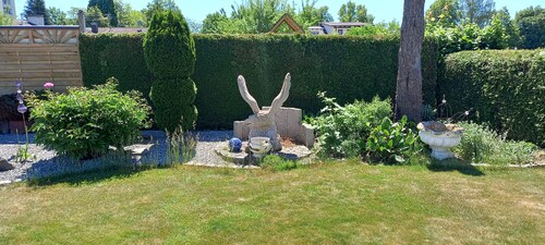 Holiday Home 'Bungalow Au' with Private Terrace and Garden