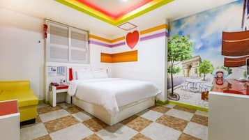 Deluxe Double Room, City View | Desk, laptop workspace, free WiFi