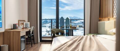 Down duvets, minibar, blackout curtains, free WiFi