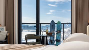 Daunenbettdecken, Minibar, Verdunkelungsvorhänge, kostenloses WLAN