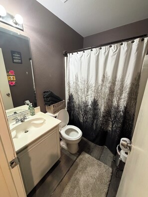 Towels, toilet paper - Pleasant 3-bedroom house with AC in vibrant Dallas (Dallas)