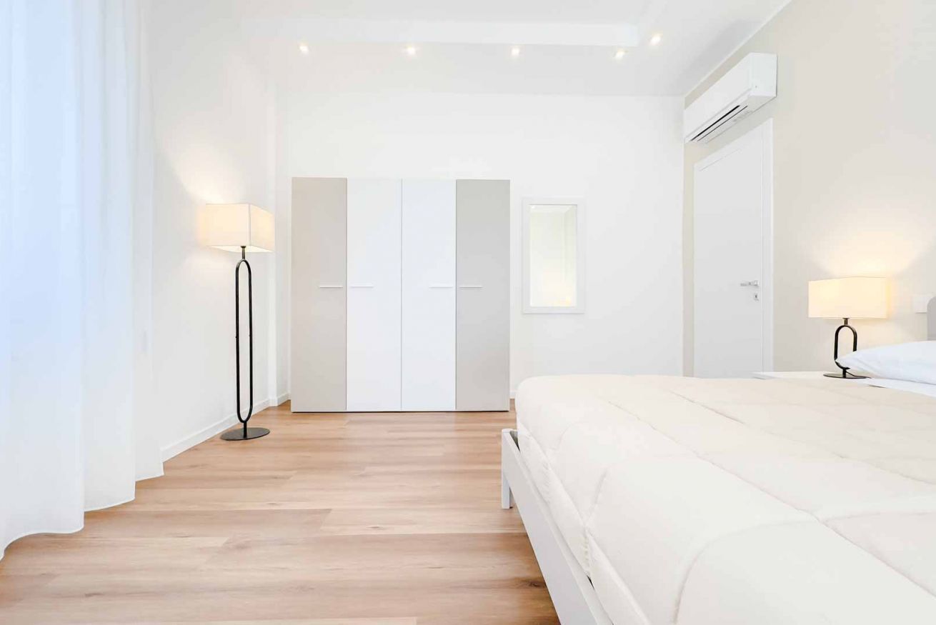 2 camere, ferro/asse da stiro