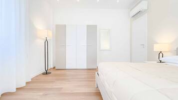 2 camere, ferro/asse da stiro