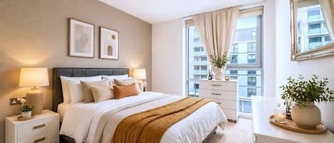 1 Schlafzimmer, Bügeleisen/Bügelbrett, kostenloses WLAN, Bettwäsche