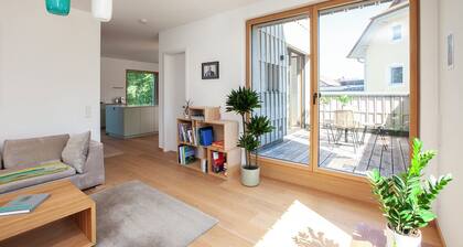 Exclusive modern apartment in a prime location - just a 5-minute walk to Lake Ammersee