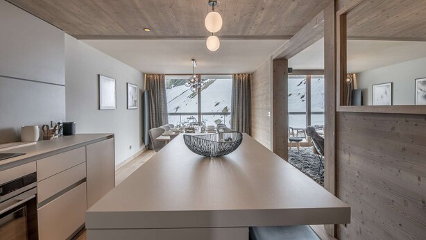 Unclassified image, 1 of 12, button - Stunning apartment in the center - 8 guests (Courchevel 1550)