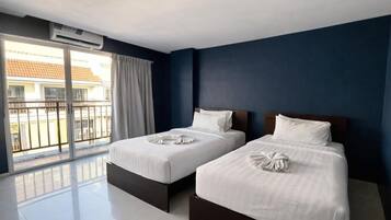 Deluxe Double or Twin Room, Balcony, City View | In-room safe, free WiFi