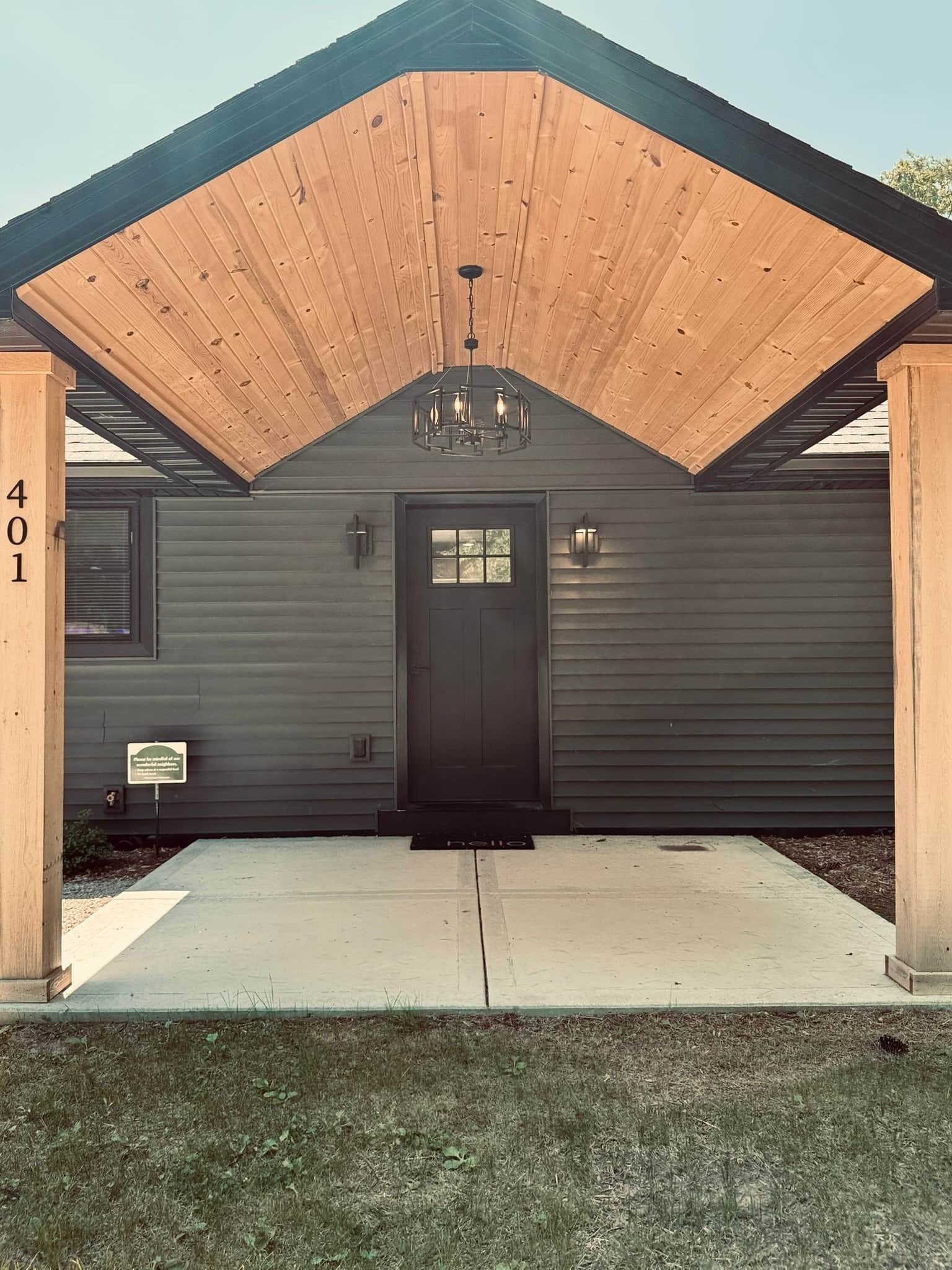 Exterior detail