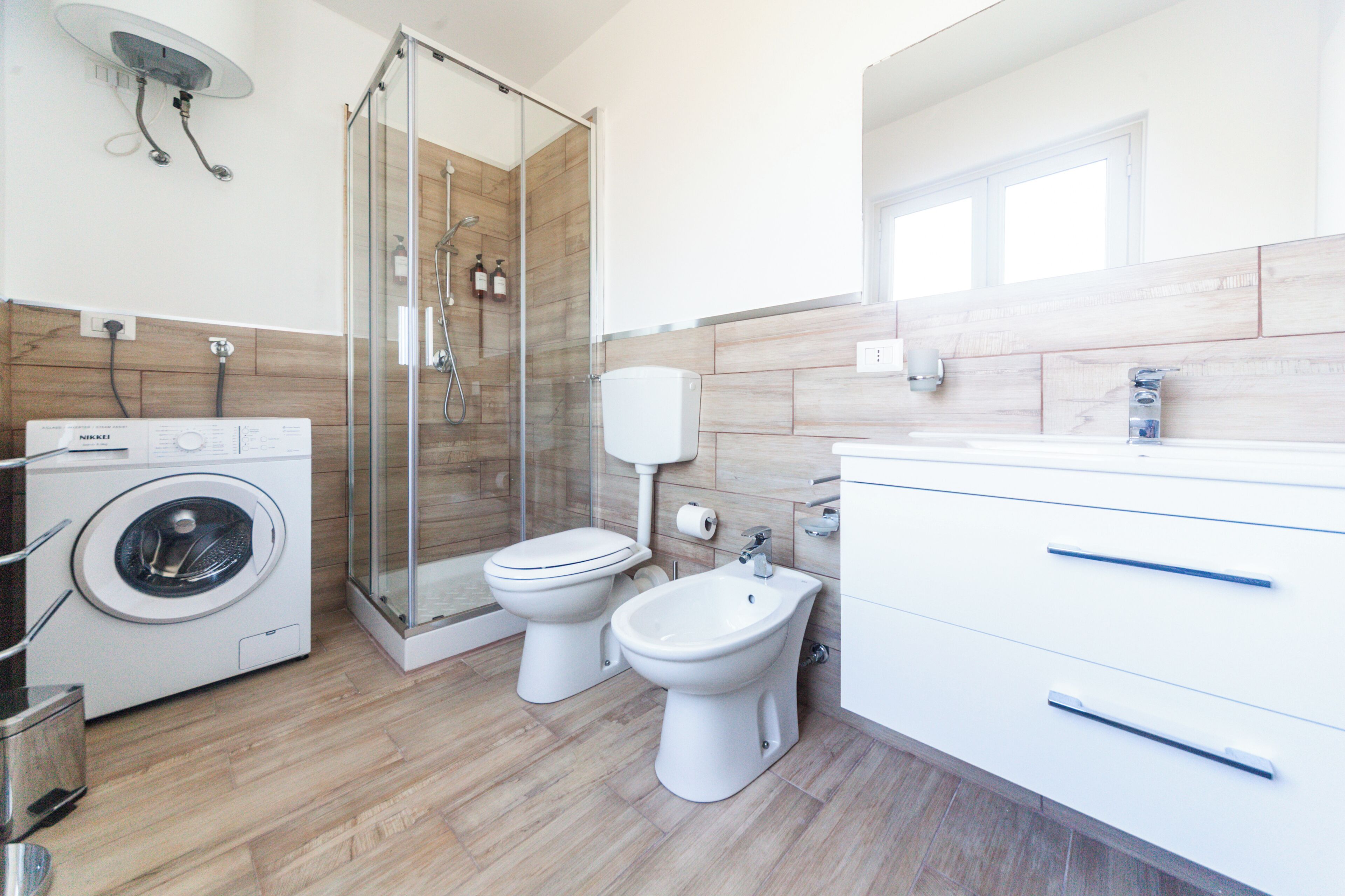 Appartamento, 2 camere da letto, balcone | Bagno | Doccia, asciugacapelli, asciugamani, sapone