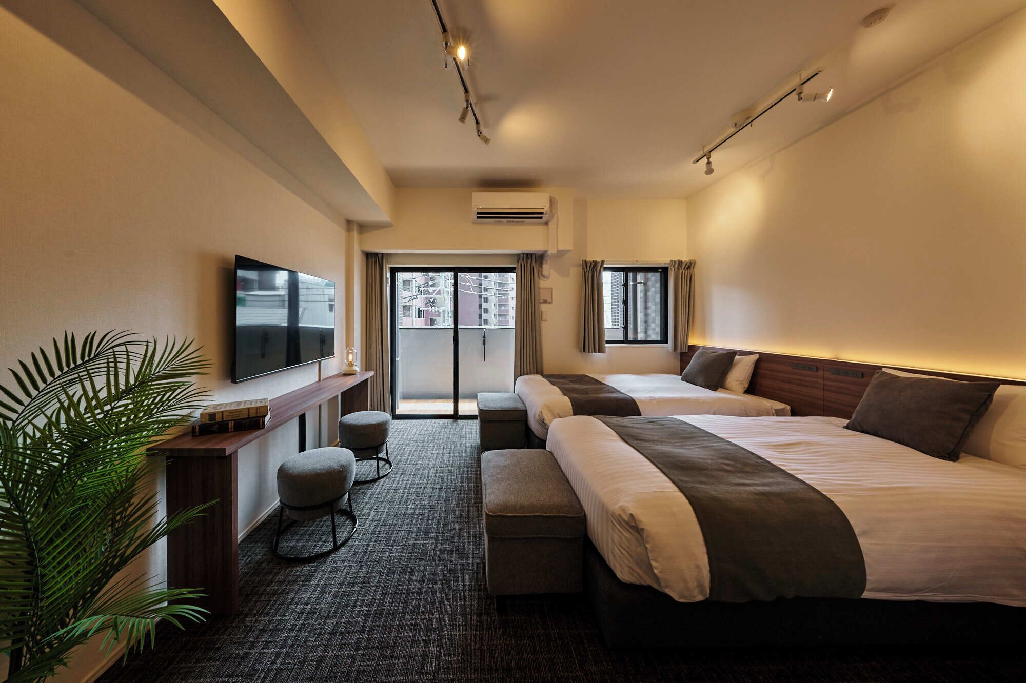Twin Room | Blackout drapes, iron/ironing board, free WiFi