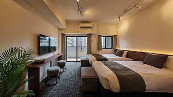 Twin Room | Blackout drapes, iron/ironing board, free WiFi