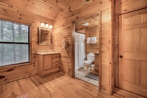 Ferienhütte, 4 Schlafzimmer | Badezimmer