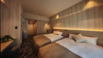 Twin Room | Blackout drapes, iron/ironing board, WiFi (free)