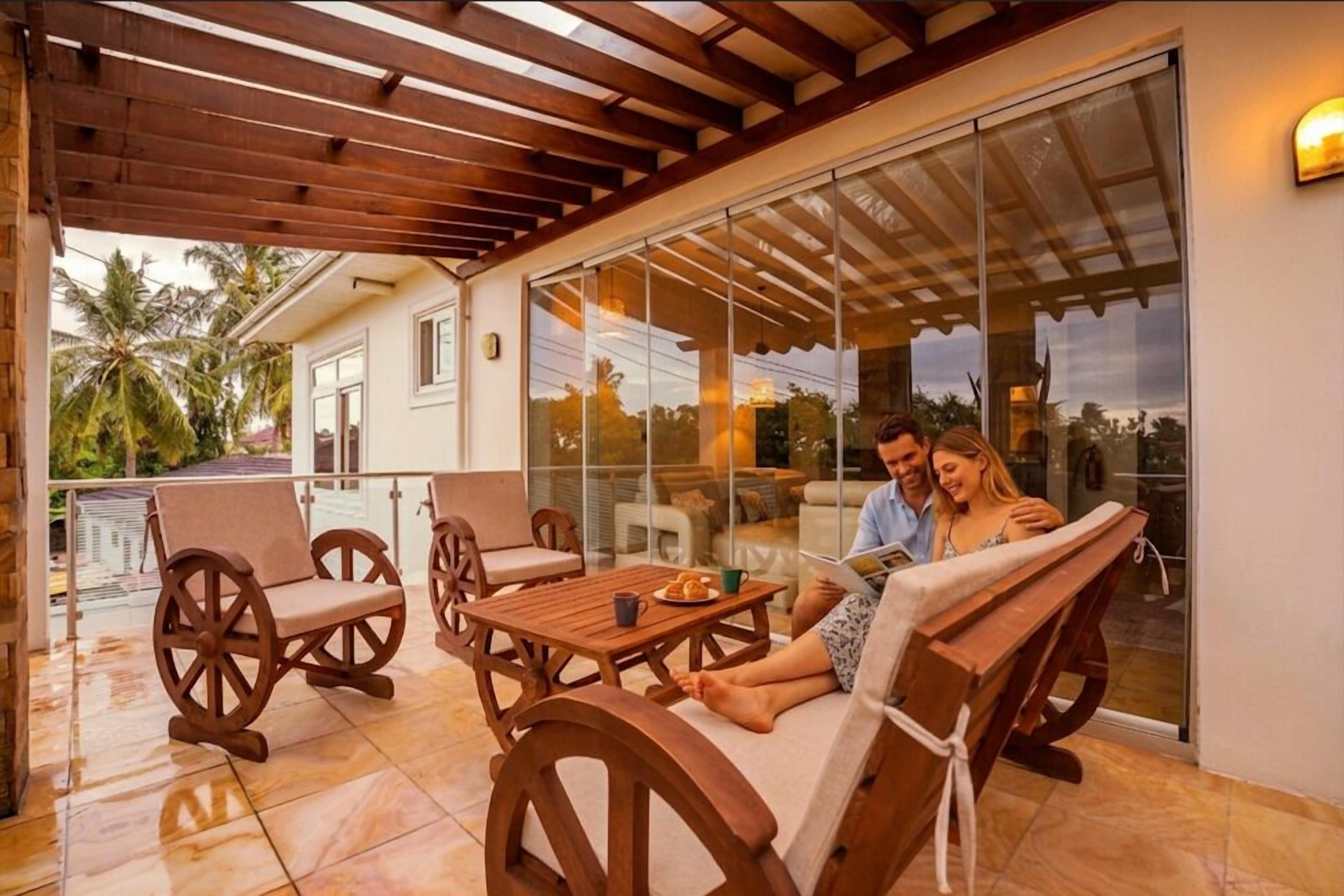 Apartamento Deluxe | Terraza o patio
