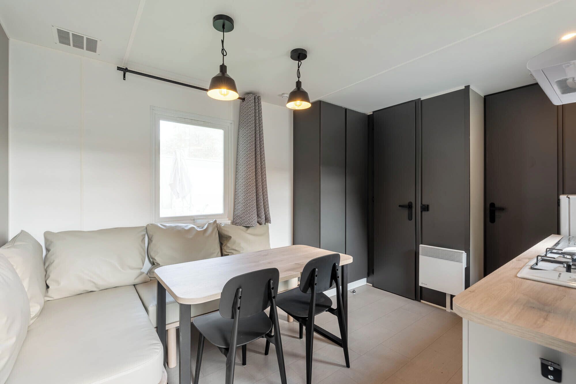 Comfort chalet, 2 slaapkamers | Interieur