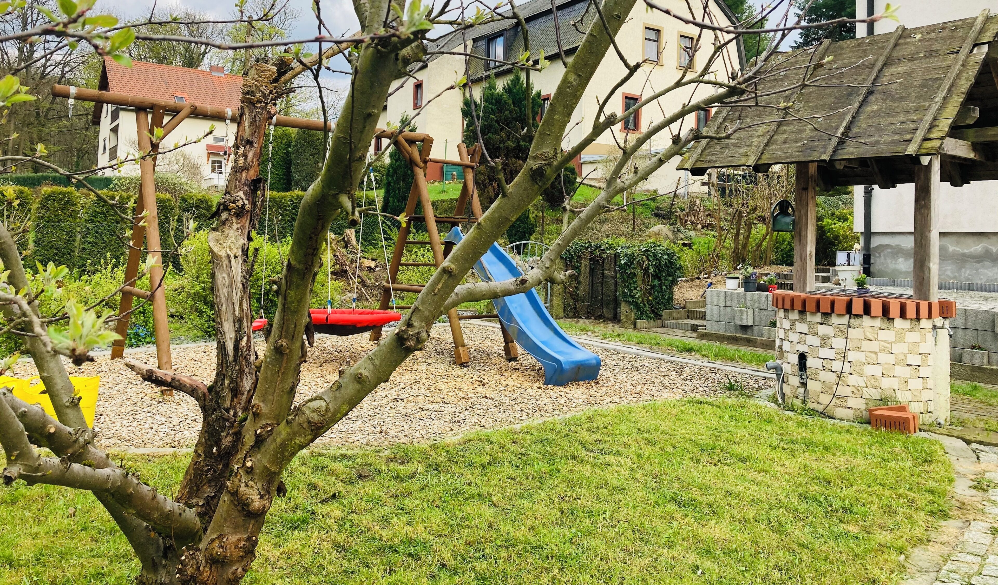 Zona de juegos infantil al aire libre