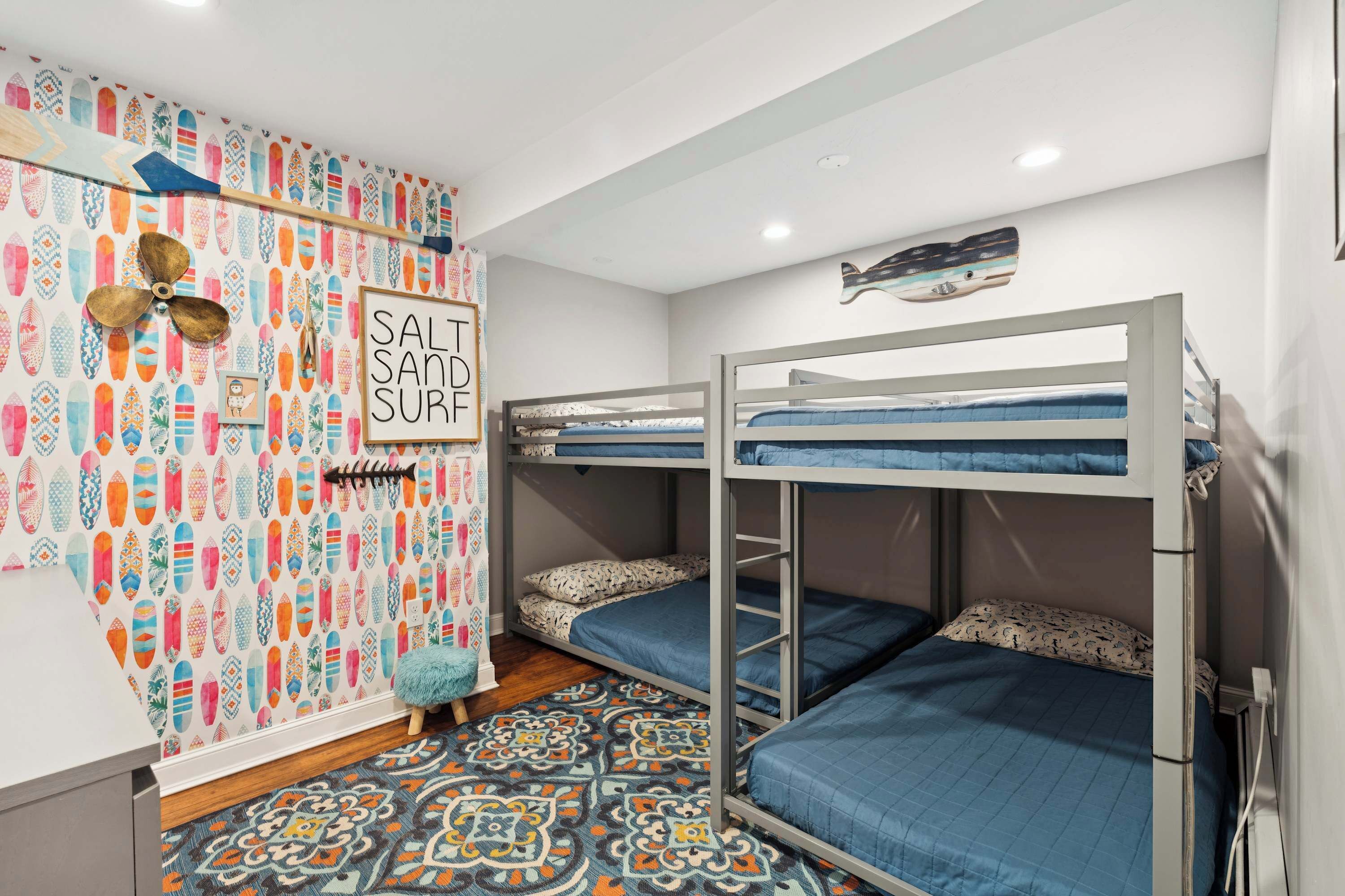 Desk, iron/ironing board, travel crib, WiFi