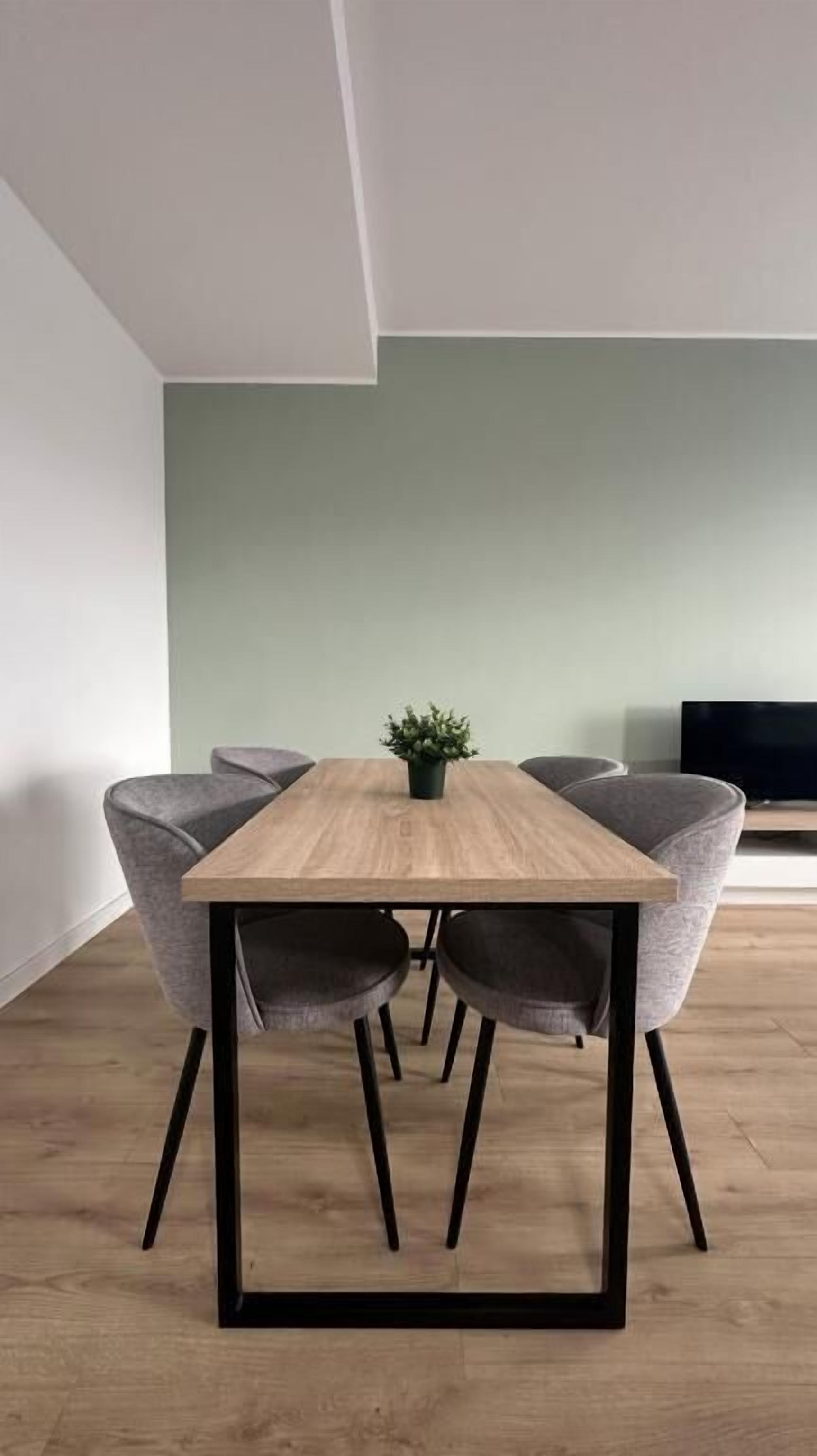 Apartment, 1 King Bed with Sofa bed, Balcony, City View | Dining