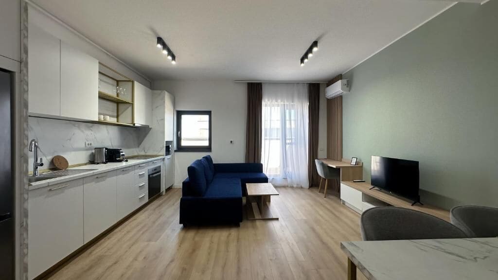 Appartement, balcon, vue ville | Coin séjour