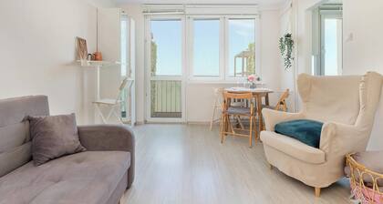 Sunny Studio with a Balcony | Gdańsk | Close to Nature