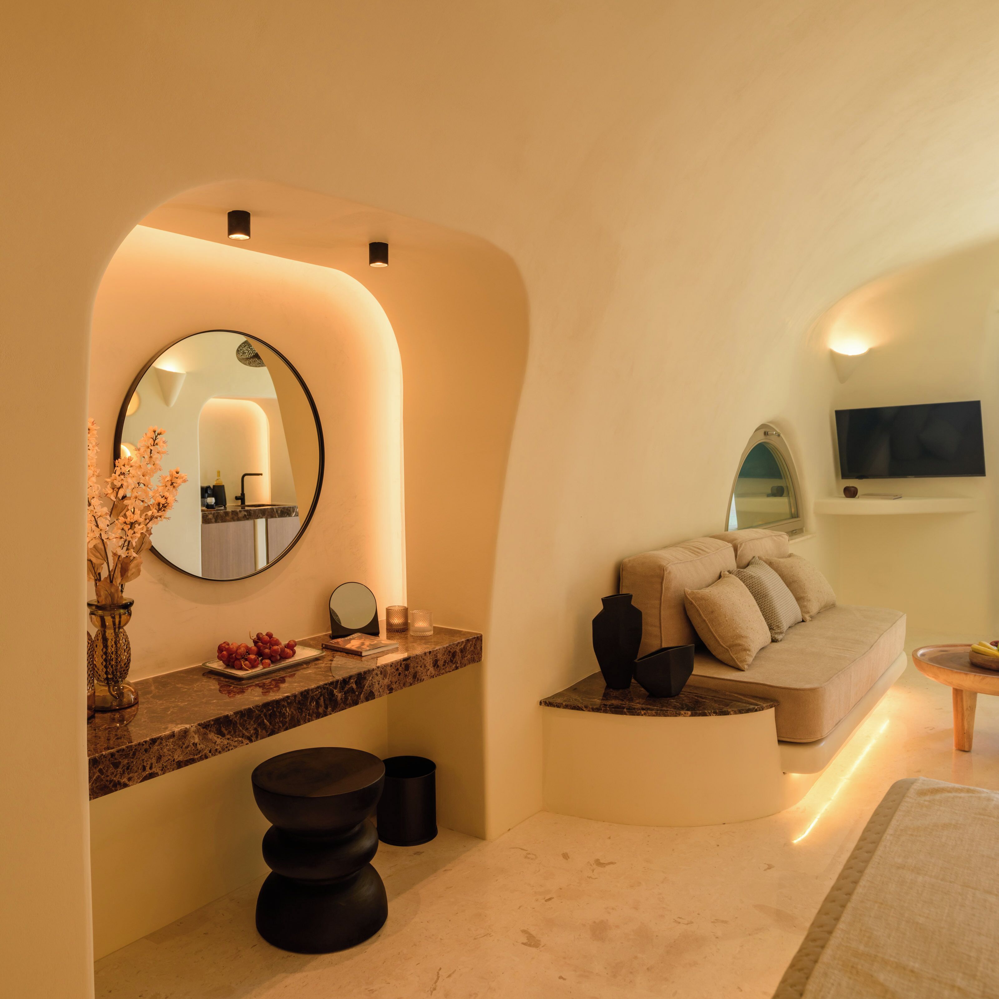 Premium Suite with Heated Plunge Pool and Sea View | Coffres-forts dans les chambres, chambres insonorisées