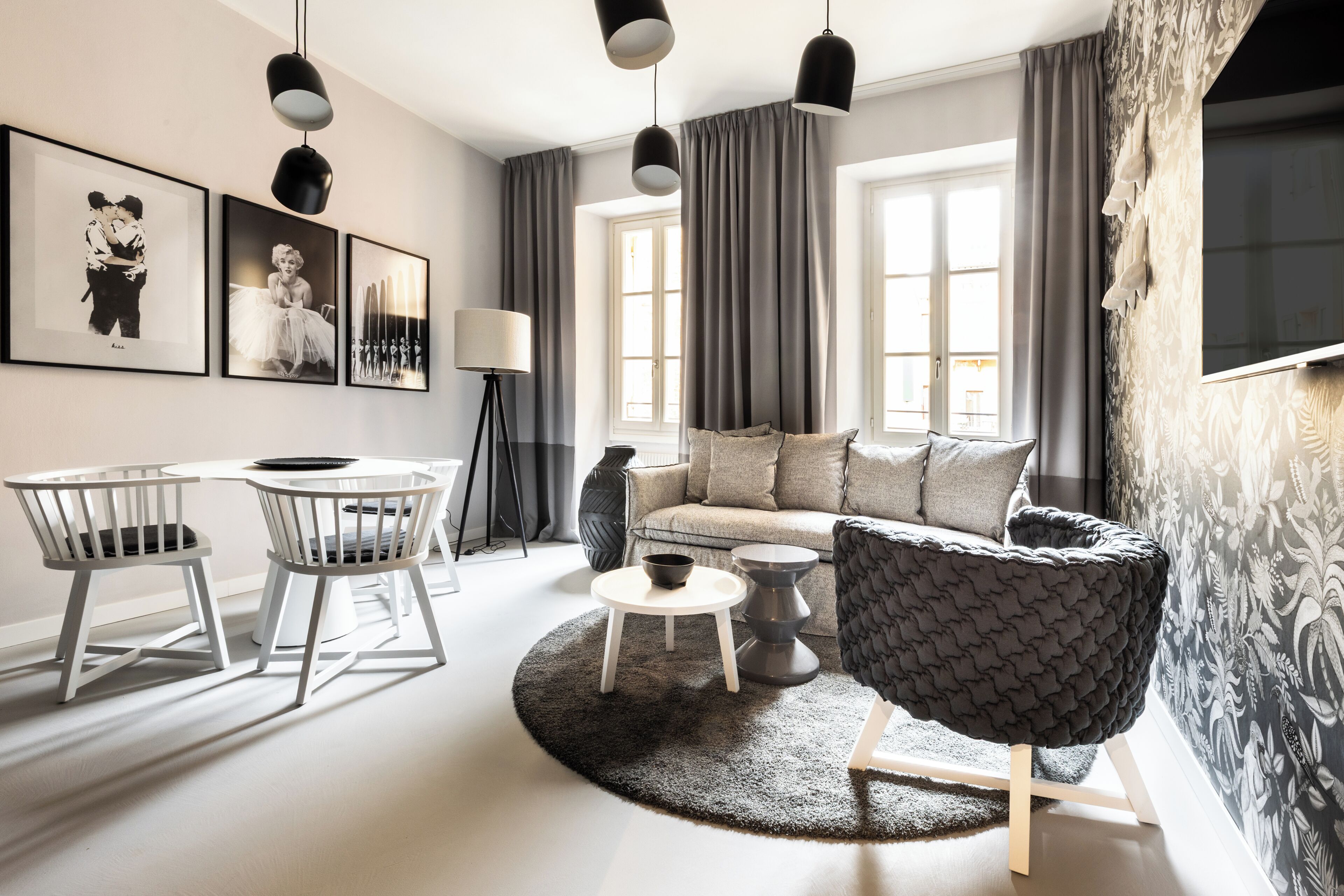 Deluxe Apartment B1 | Coin séjour