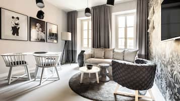 Deluxe Apartment B1 | Coin séjour