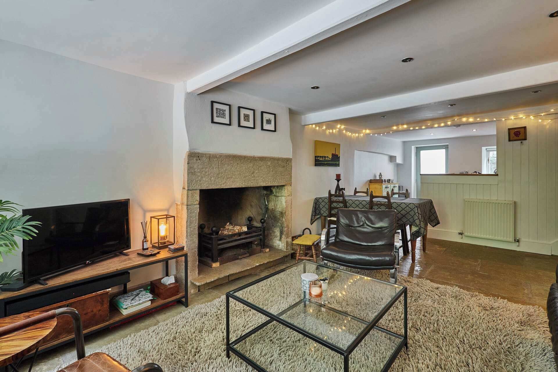 Fireplace, offices