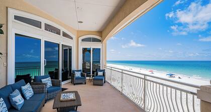 Sunset Beach Luxury Beach Front Penthouse w/ Hot Tub & Stunning Views