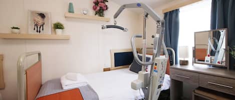 2 室のベッドルーム、WiFi (無料)、客室ごとに異なる装飾、客室ごとに異なるインテリア