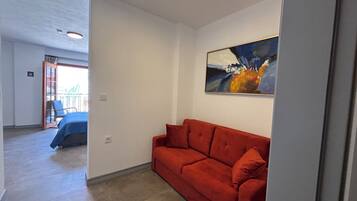 Comfort-Doppelzimmer, Balkon | Wohnbereich