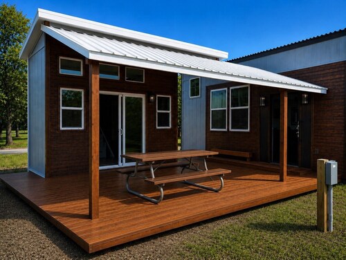 Chaparral Cabin : A modern stay at Starlight PK Ranch on Possum Kingdom Lake