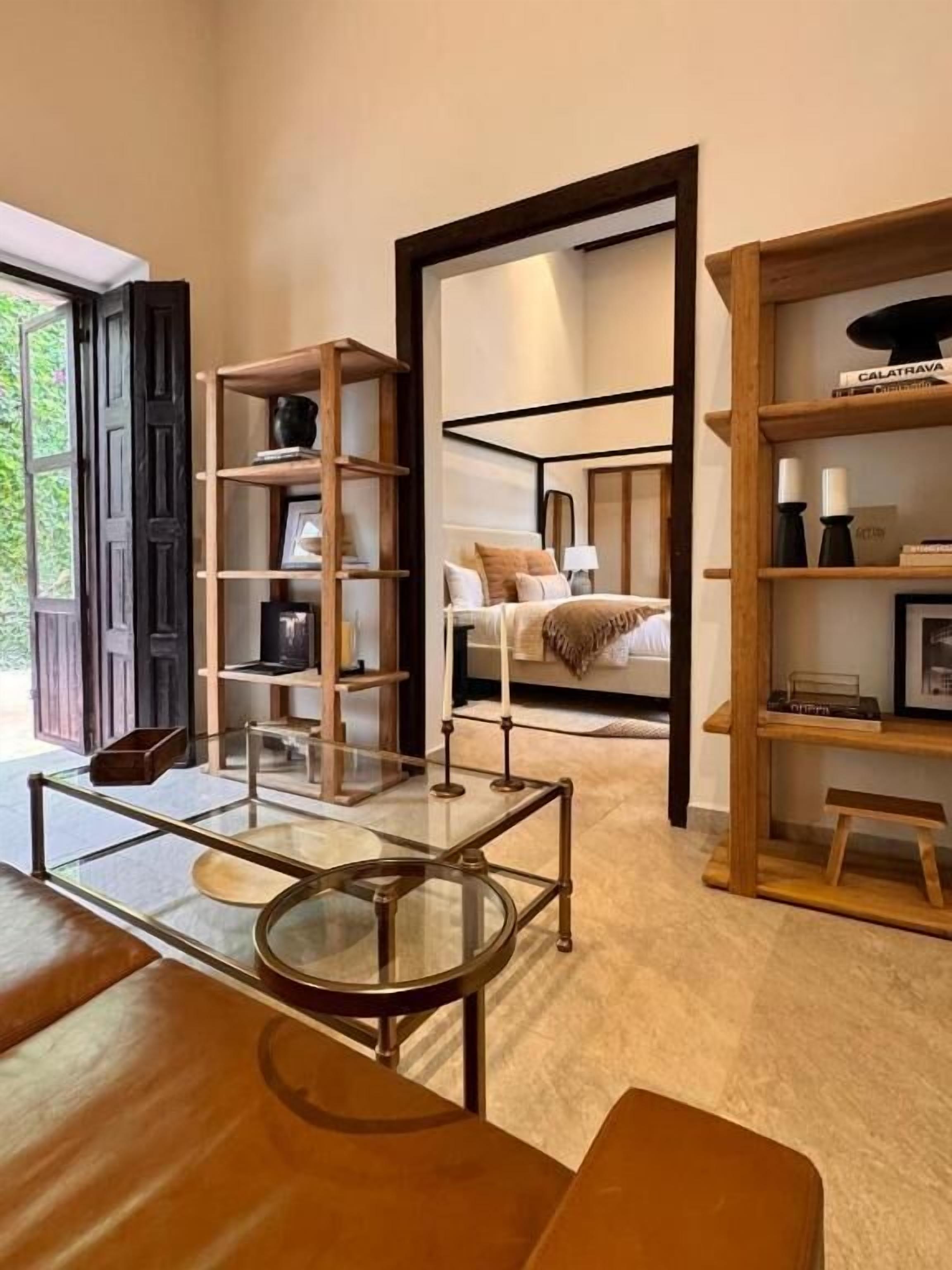 Deluxe Double Room | Living area | 55-inch Smart TV with digital channels