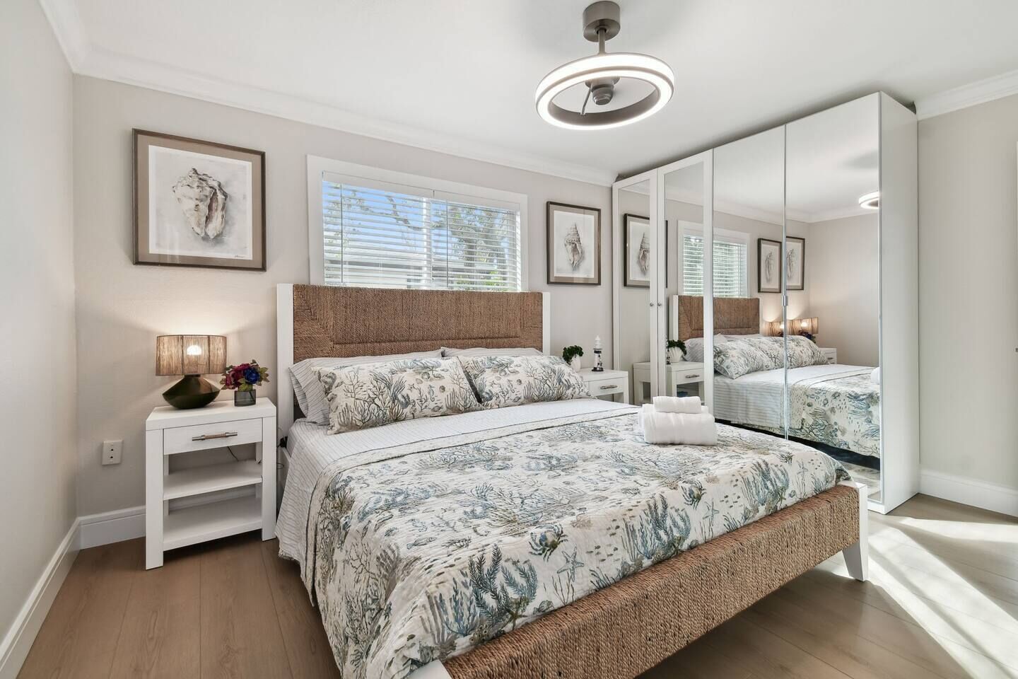 Iron/ironing board, travel crib, WiFi, bed sheets